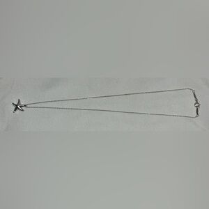 Spain 925 Starfish Charm Silver Necklace